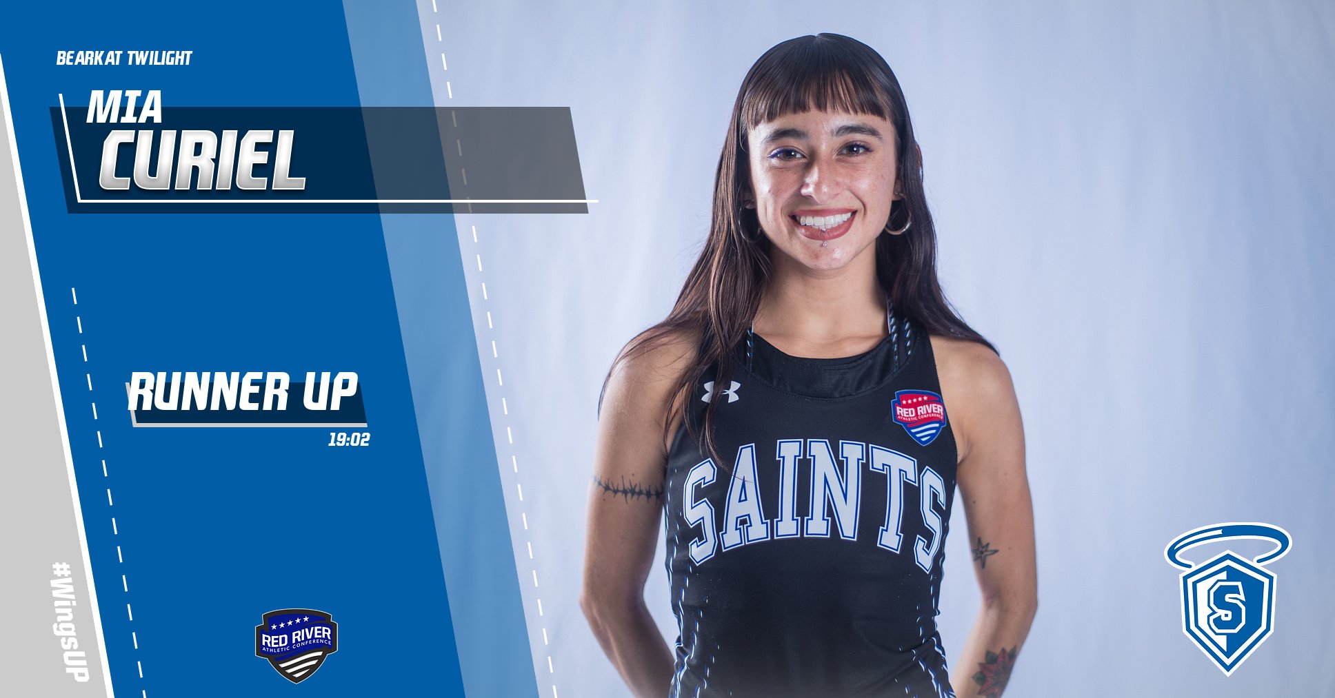 Saints Claim Runner-Up Spot at Bearkat Twilight Meet
