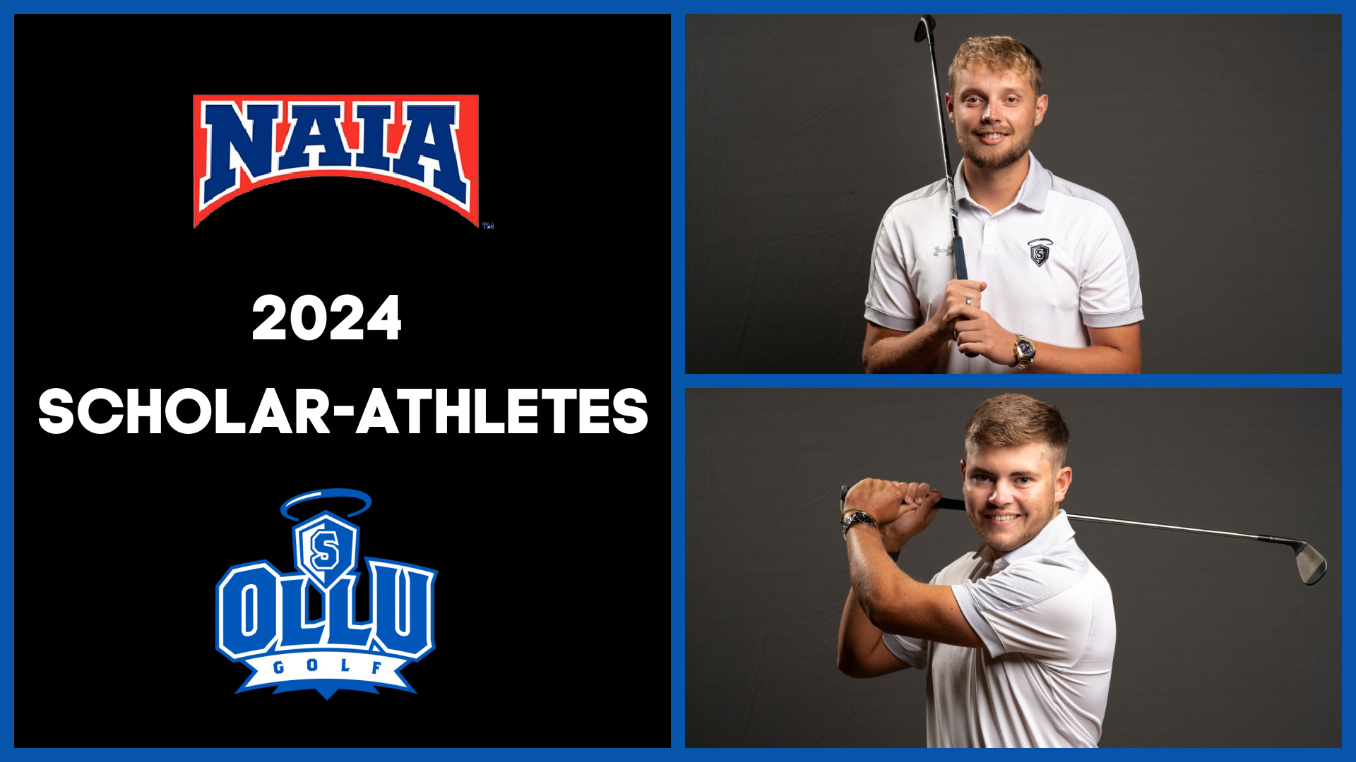 Brook and Gaisford Earn Men's Golf NAIA Scholar-Athlete Recognition