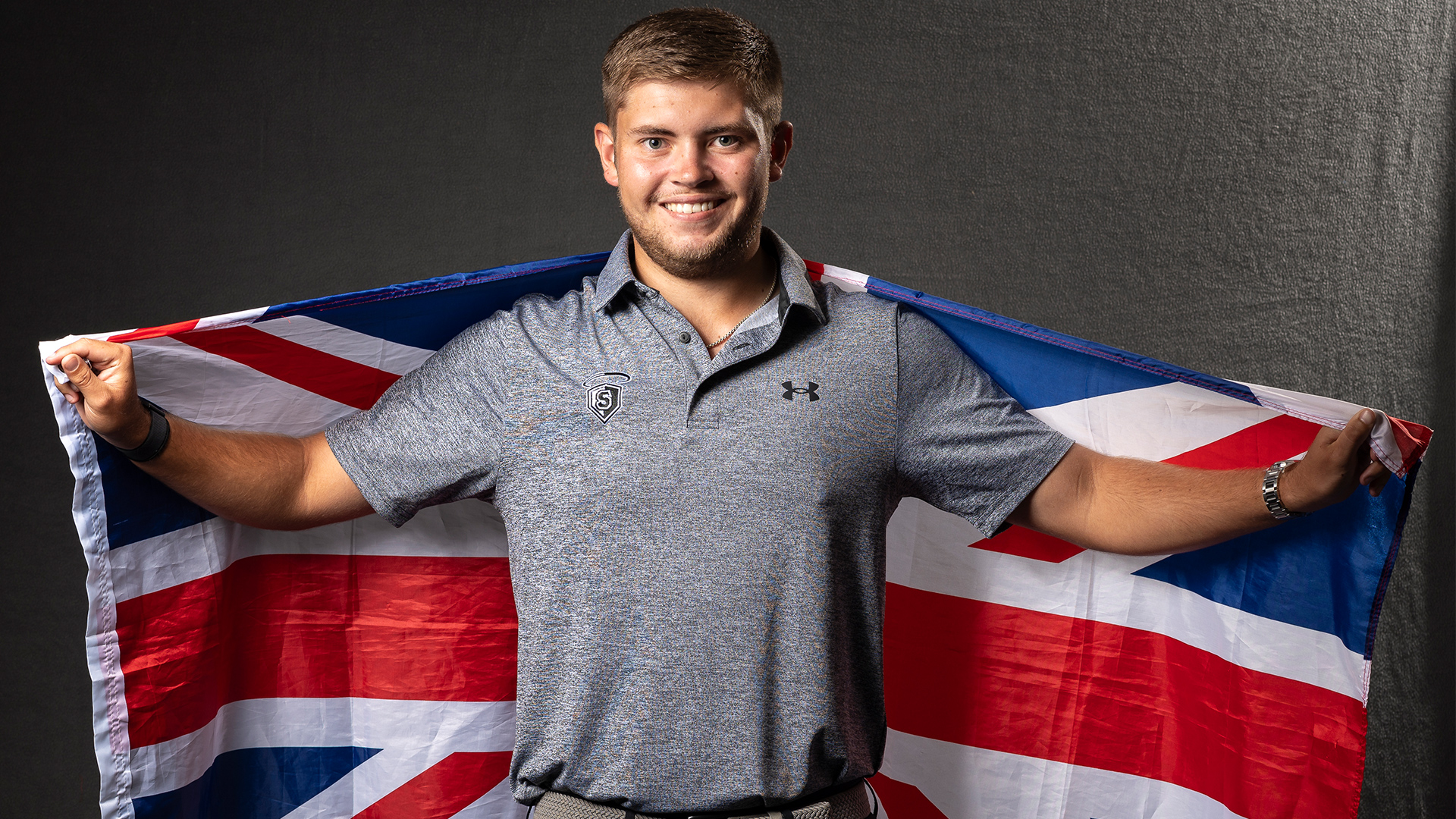 Oliver Gaisford leads the Saints after shooting 137 in two rounds on Monday.