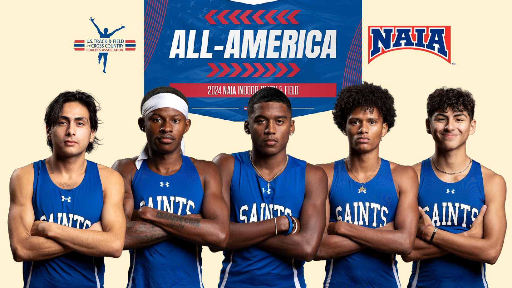 Pictured from left are Hendrick Ramirez, Jalen Bell, Richard Davis, Cerrone Thompson and Julian Verastegui.
