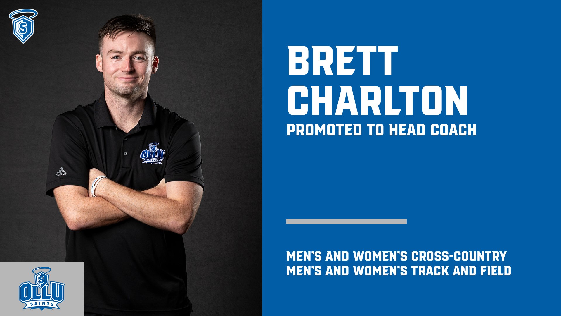 OLLU Promotes Brett Charlton to Cross-Country / Track and Field Head Coach