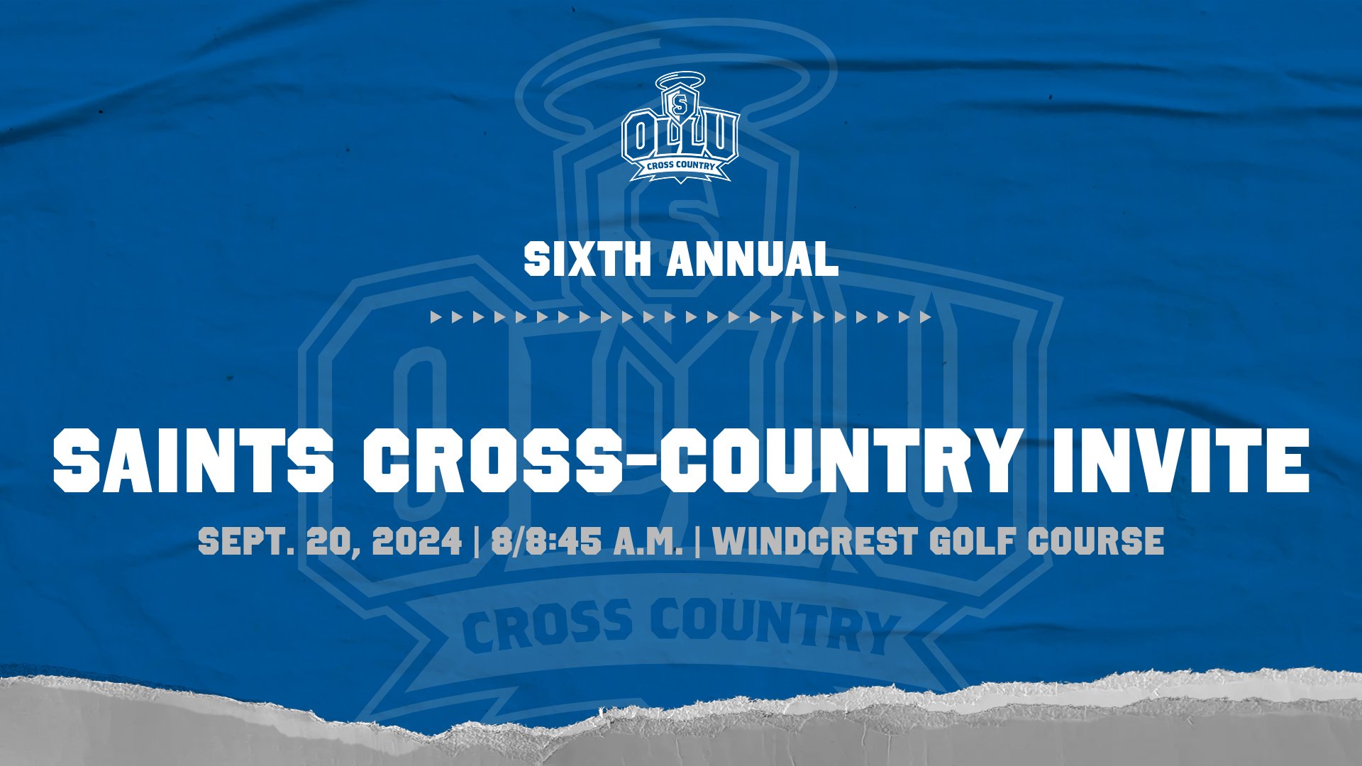 OLLU Will Host Sixth Annual Saints Collegiate Cross-Country Invite