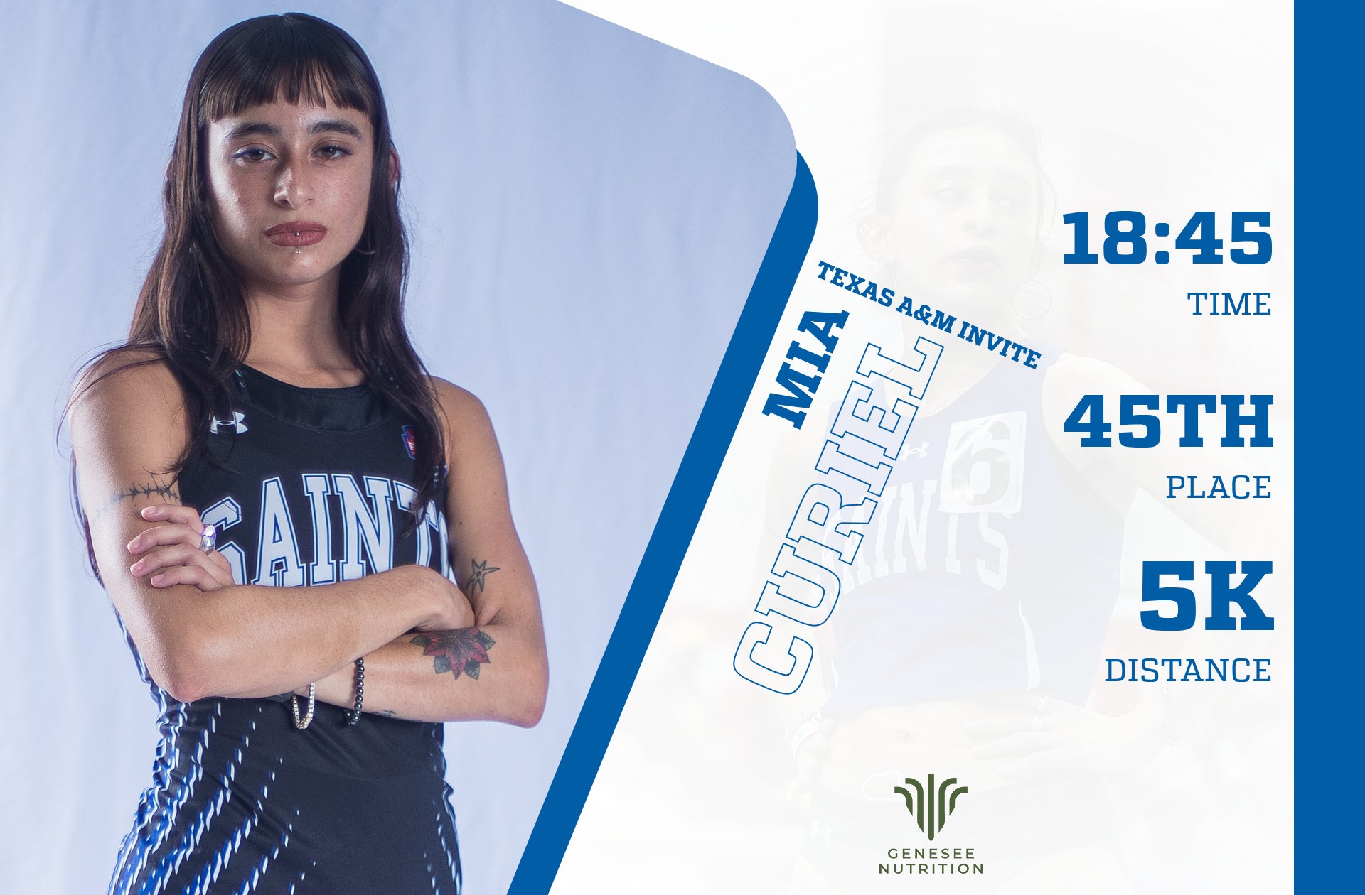 Curiel Breaks PR as Saints Take on Elite Field at Texas A&M
