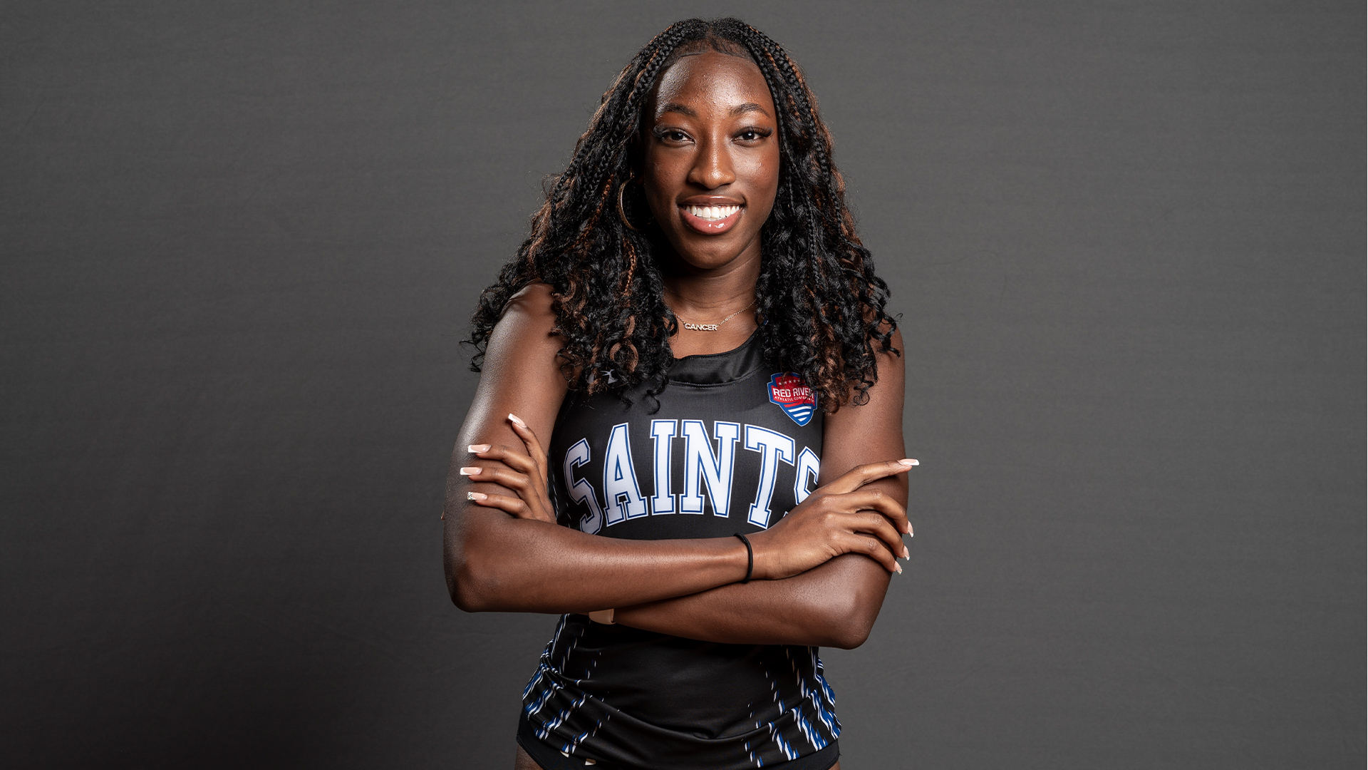 Morghan Neeley competed in the 200m and 400m.