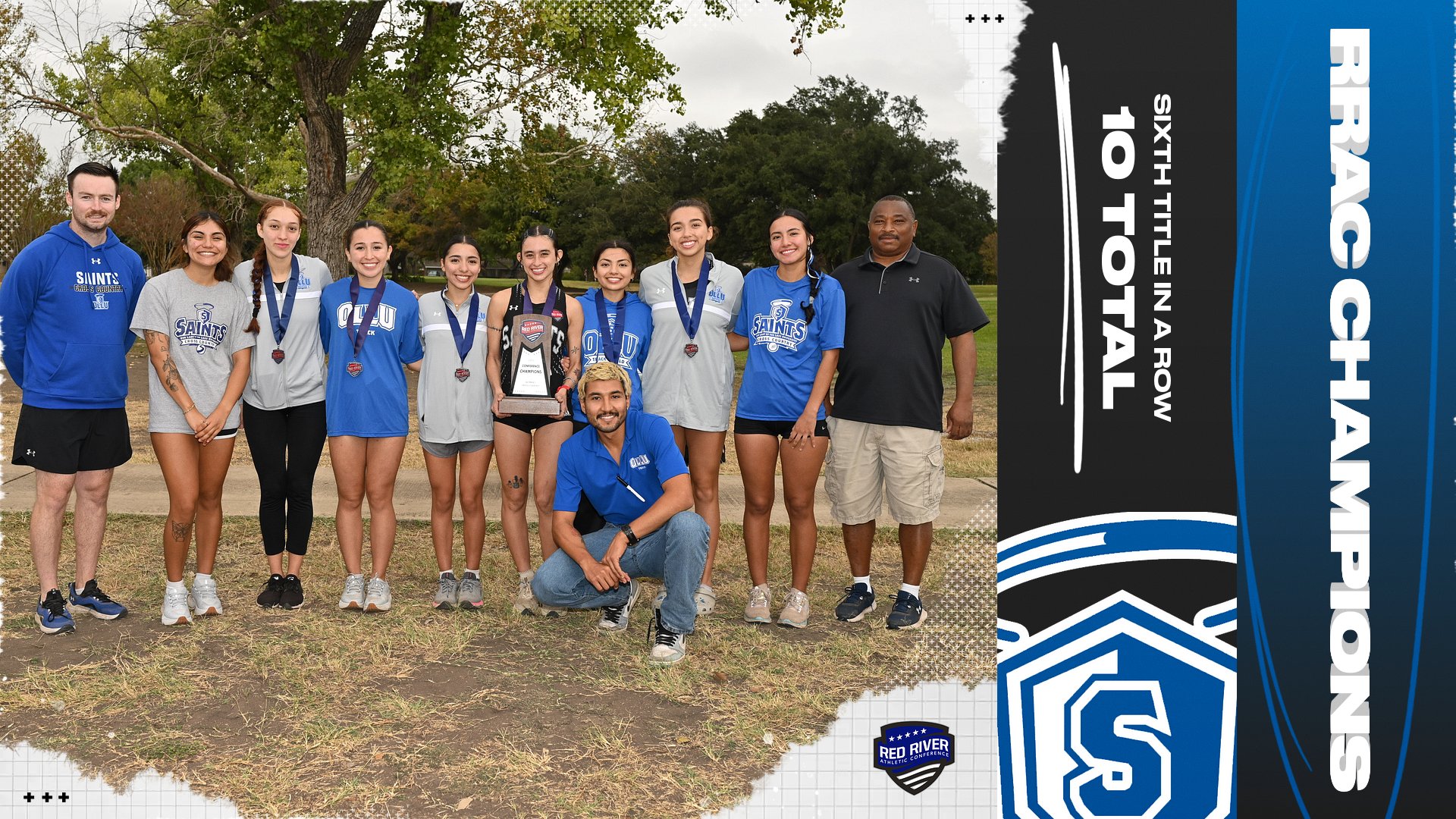 Women's Cross-Country Wins 10th Conference Championship