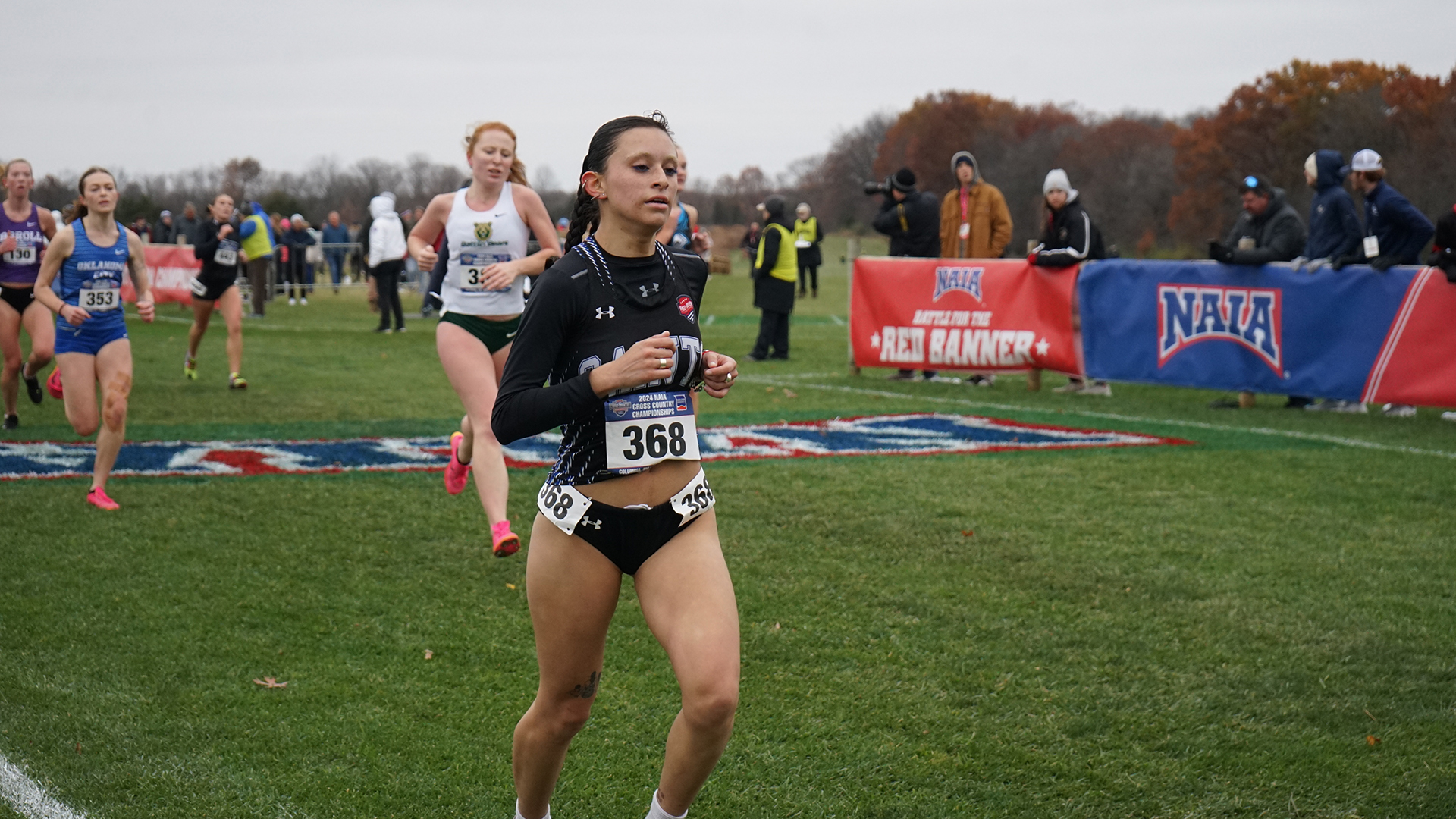 Mia Curiel was the Saints top finisher.